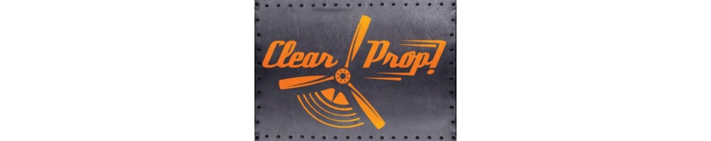 Clear Prop kits de aviões em plástico escala 1/72